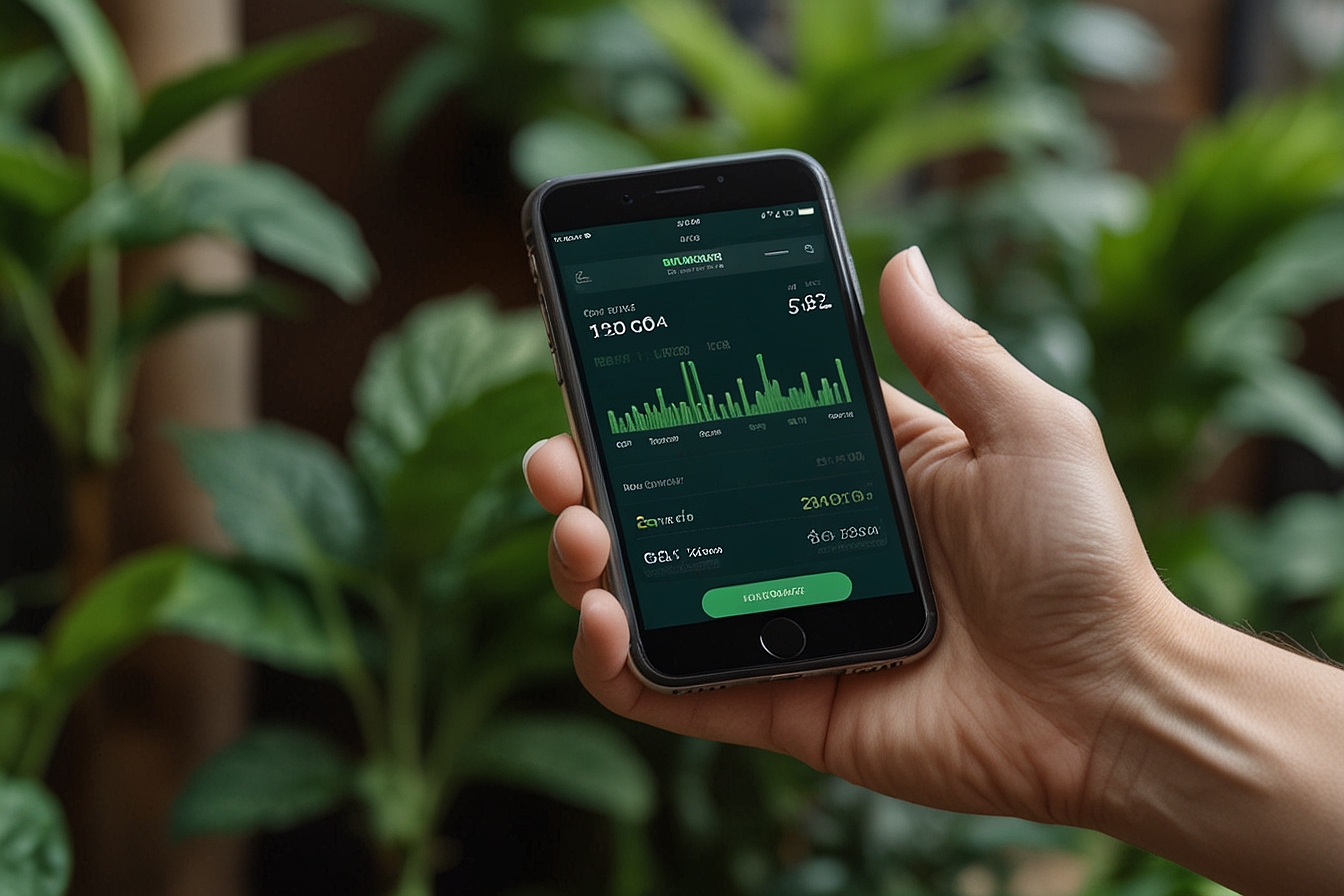 sustainable fintech (green finance) apps focused on carbon footprint tracking and incentivizing eco friendly consumer spending videotat