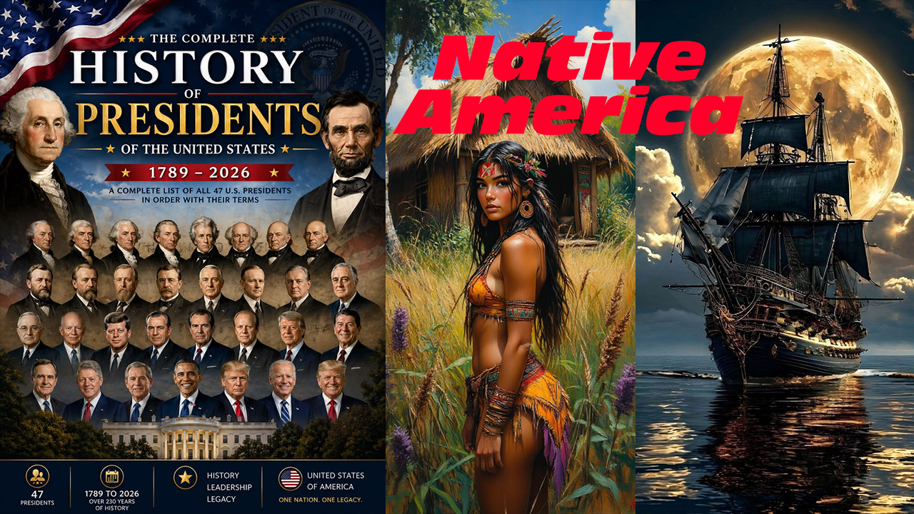 Video - History of the United States of America - Native America - USA - (Part One)